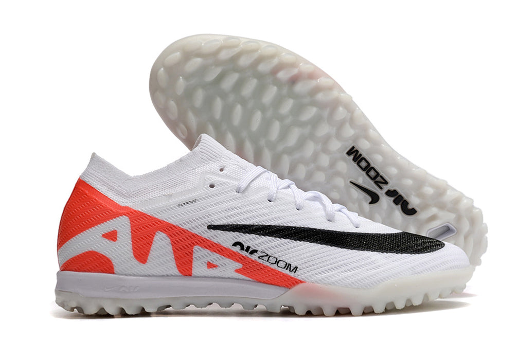 Nike Air Zoom Mercurial Vapor XV Elite TF-White&Red
