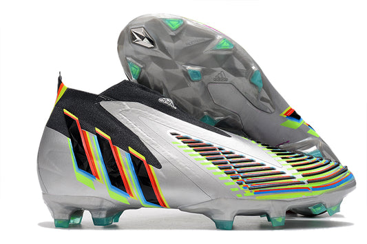 Adidas Predator FIFA World Cup Qatar 2022 Edge+  Grey & Blue FG
