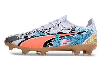 Puma Ultra Ultimate FG-White Blue