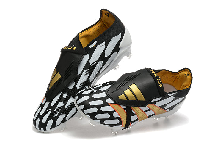 PREDATOR ACCURACY FG BOOTS-Black White Gold