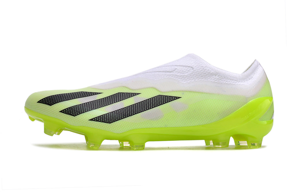 X Crazyfast.1 Laceless FG-White Green