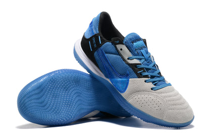 Nike Adults' Streetgato Indoor Soccer Shoes-Blue White