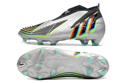 Adidas Predator FIFA World Cup Qatar 2022 Edge+  Grey & Blue FG