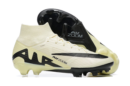 Nike Air Zoom Mercurial Superfly IX Elite FG-Beige&Black