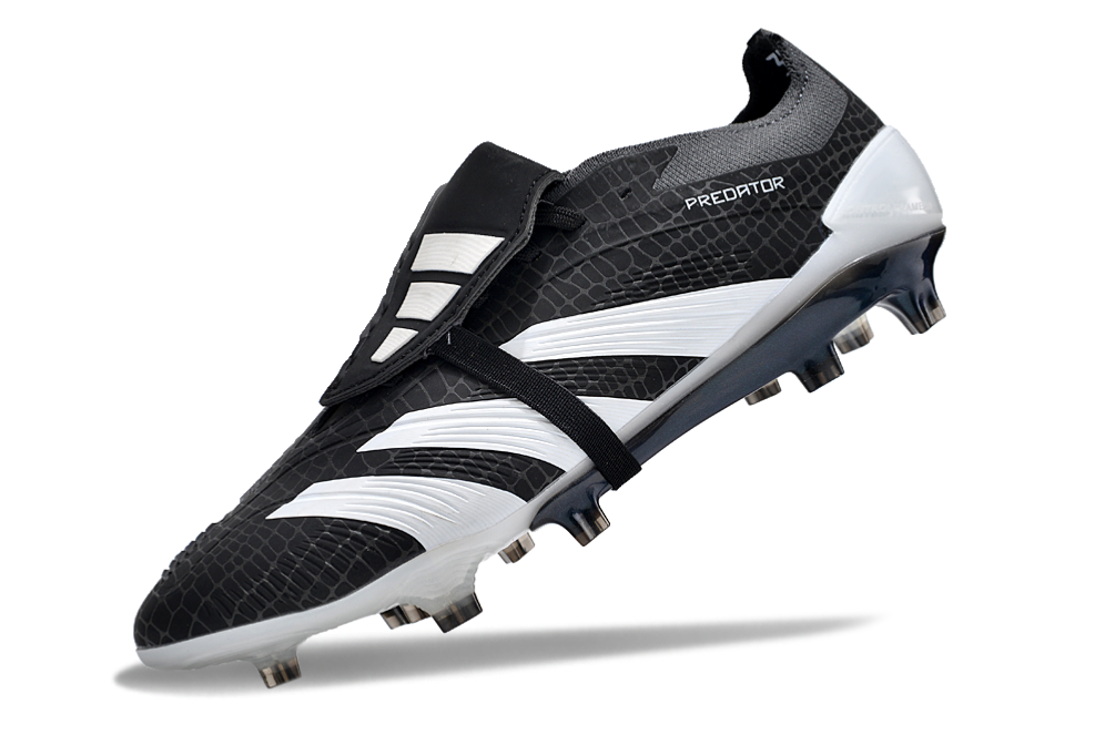 PREDATOR ACCURACY+ FG BOOTS-Black White