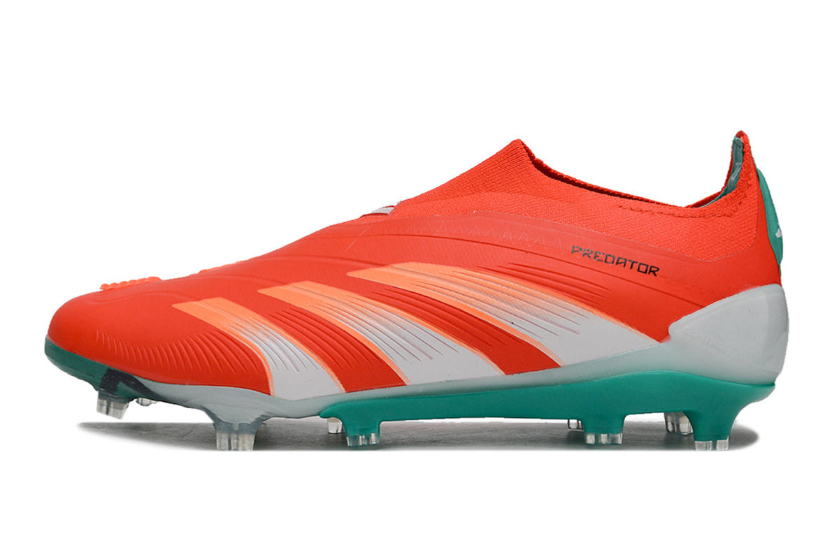 PREDATOR ACCURACY+ FG BOOTS-Red Green 1