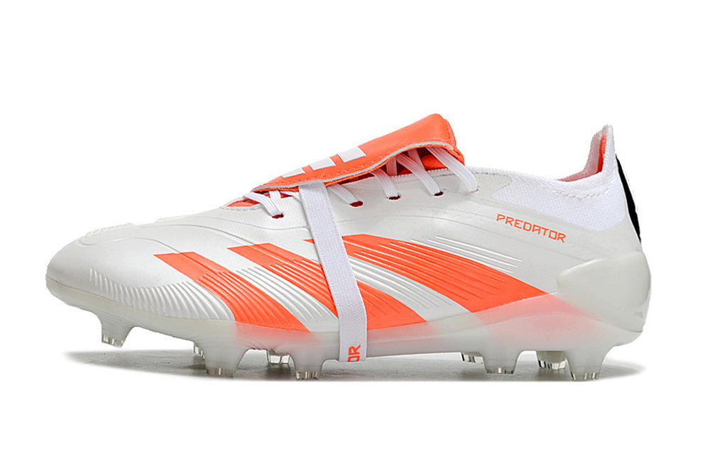 PREDATOR ACCURACY+ FG BOOTS-White  Orange 1