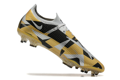 Nike Phantom GT2 Elite FG-Silver&Black&Gold