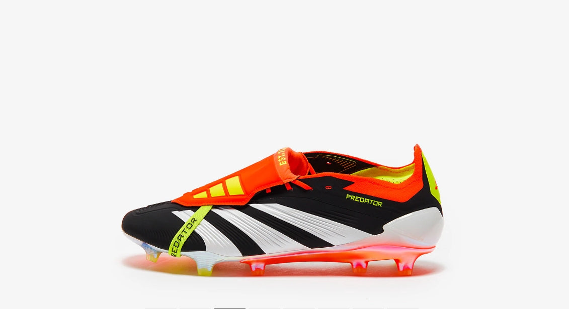 PREDATOR ACCURACY+ FG BOOTS-Black Red