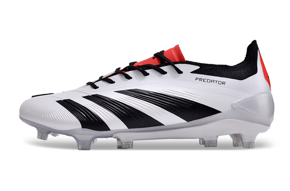 PREDATOR ACCURACY+ FG BOOTS-White Black S