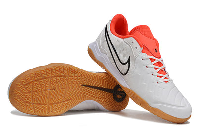 Nike Tiempo Legend 10 Soccer Cleats -White Red
