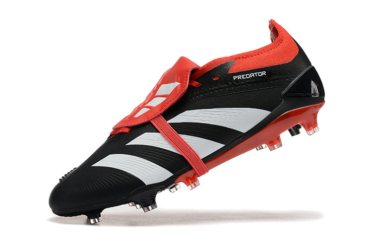PREDATOR ACCURACY FG BOOTS-Black Red 4