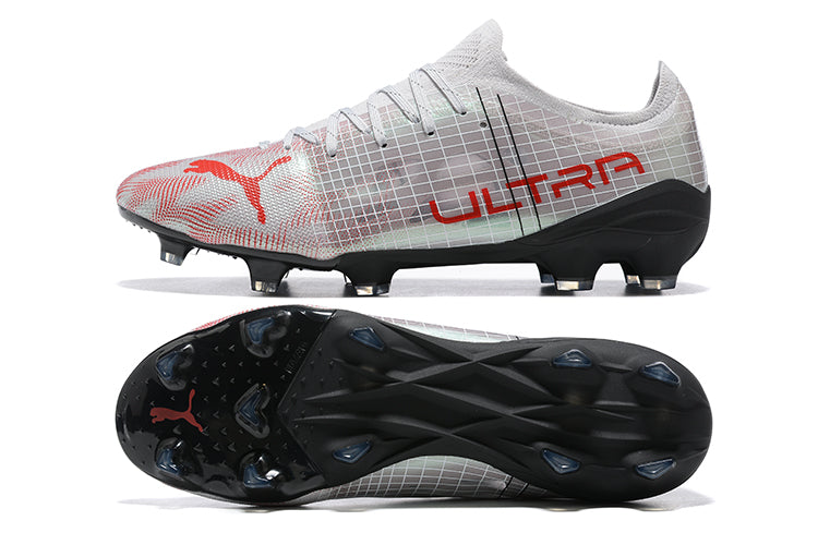 PUMA Ultra 1.4 Instinct FG-Silver Red