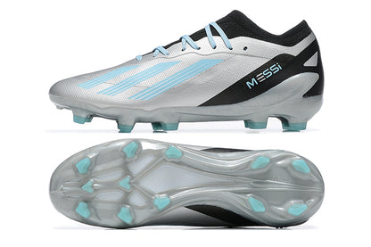 Adidas x23 Crazyfast.1 FG-Black White Blue