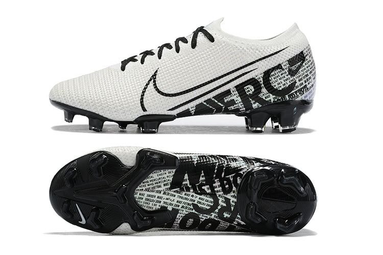 Nike Mercurial Vapor 13 Elite FG-White&Black