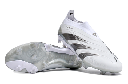 PREDATOR ACCURACY+ FG BOOTS-White Silver