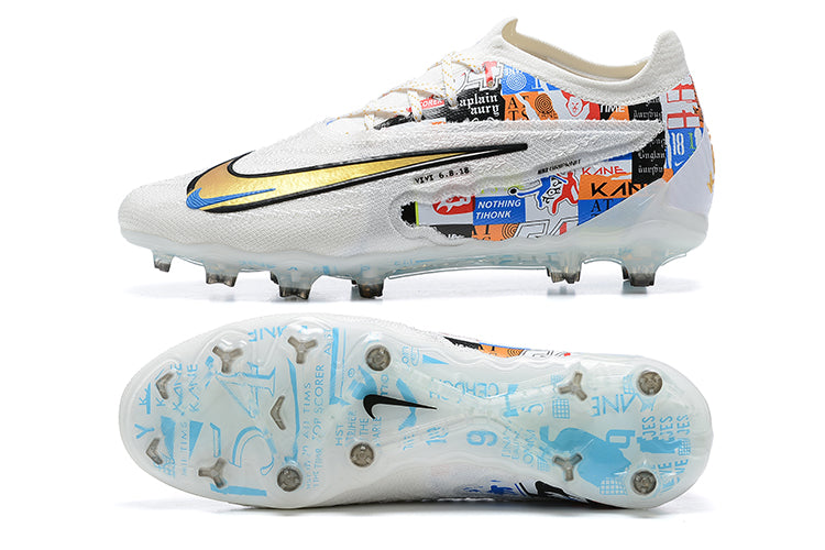 Nike Phantom GX Elite FG-White&Gold