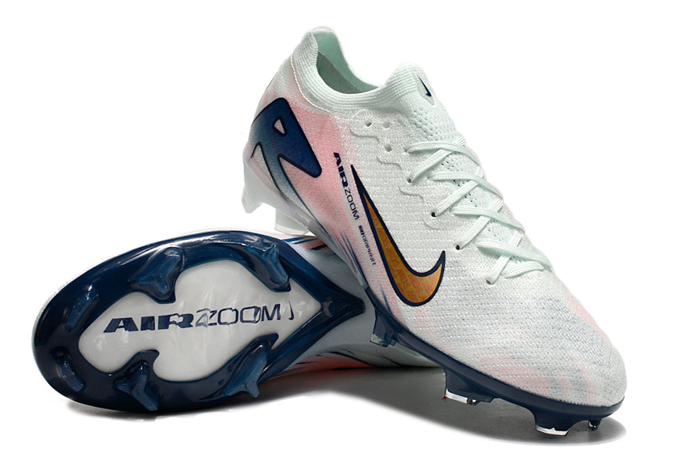 Air Zoom Mercurial Vapor 16 Elite FG-White Dark Blue