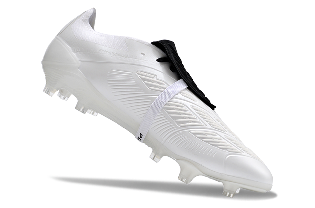PREDATOR ACCURACY+ FG BOOTS-White Black