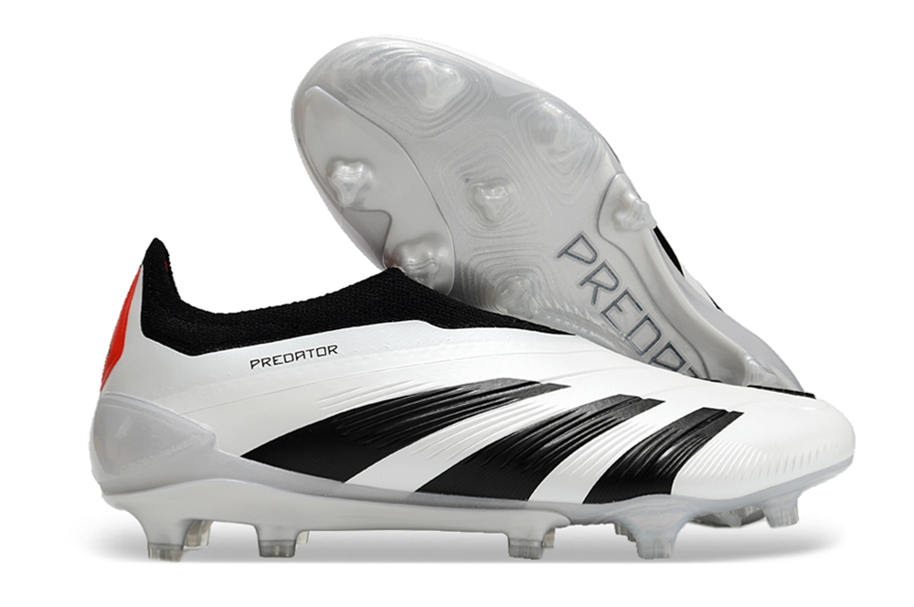 PREDATOR ACCURACY+ FG BOOTS-White Black 3