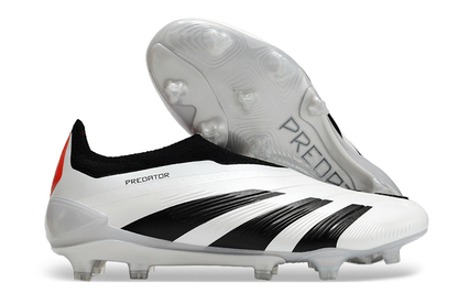 PREDATOR ACCURACY+ FG BOOTS-White Black 3
