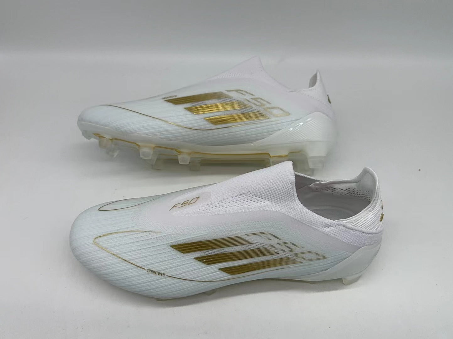 Adidas F50 FG-White Gold
