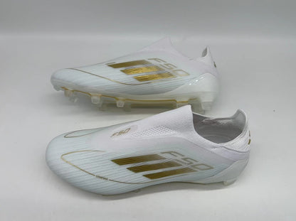 Adidas F50 FG-White Gold