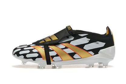 PREDATOR ACCURACY FG BOOTS-Black White Gold