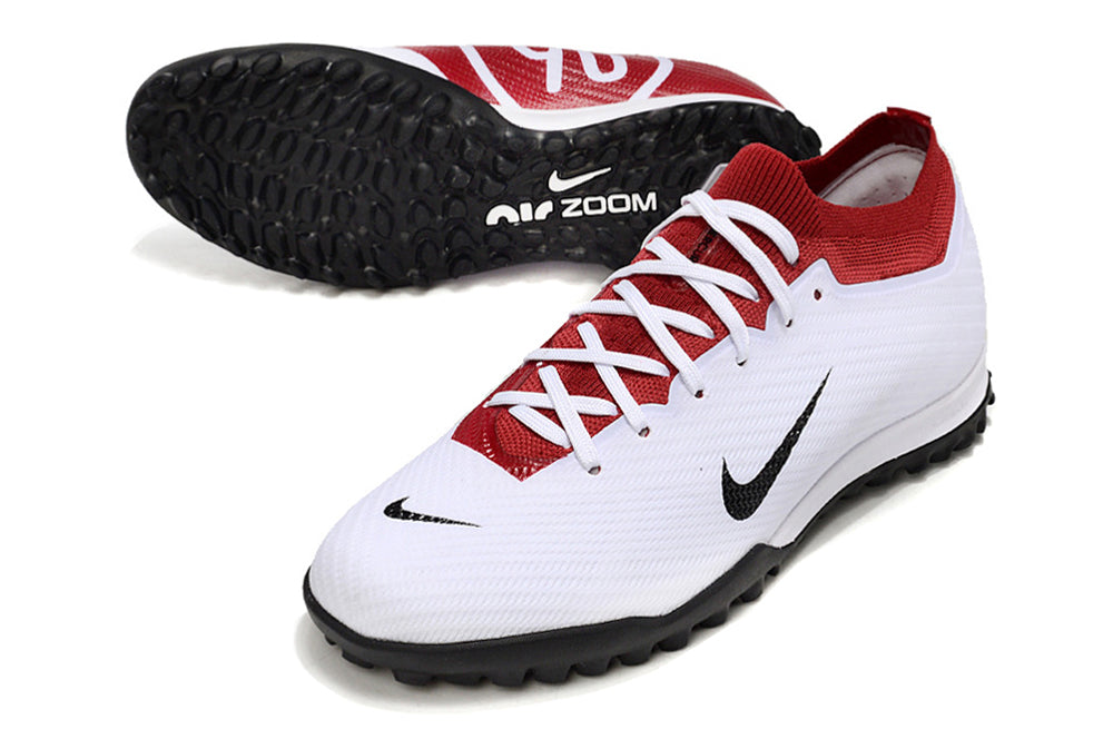 Nike Air Zoom Mercurial Vapor XV Elite TF-White Red 90