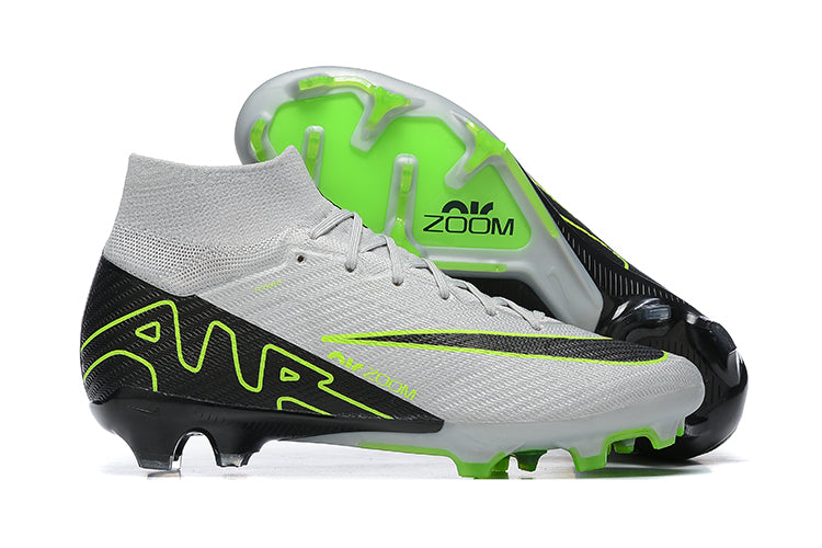 Nike Air Zoom Mercurial Superfly IX Elite FG-Grey&Green