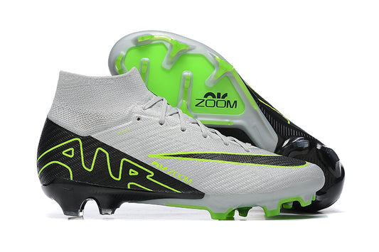Nike Air Zoom Mercurial Superfly IX Elite FG-Grey&Green