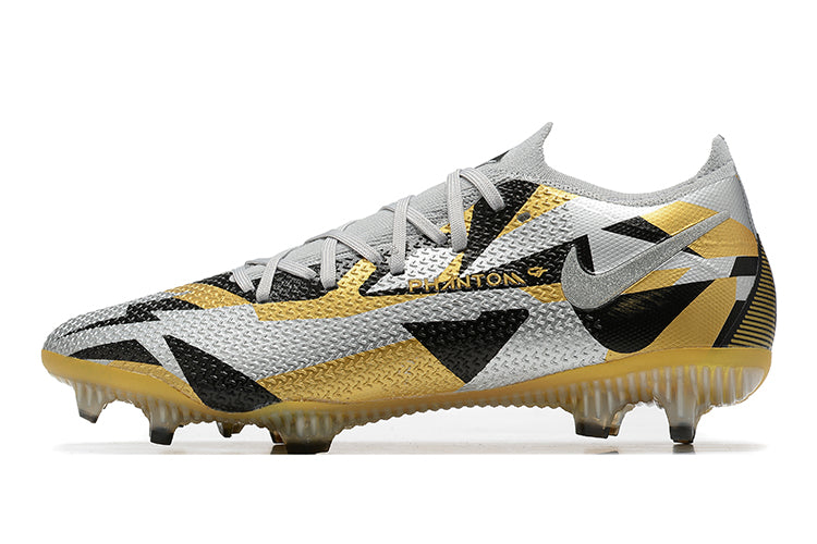 Nike Phantom GT2 Elite FG-Silver&Black&Gold