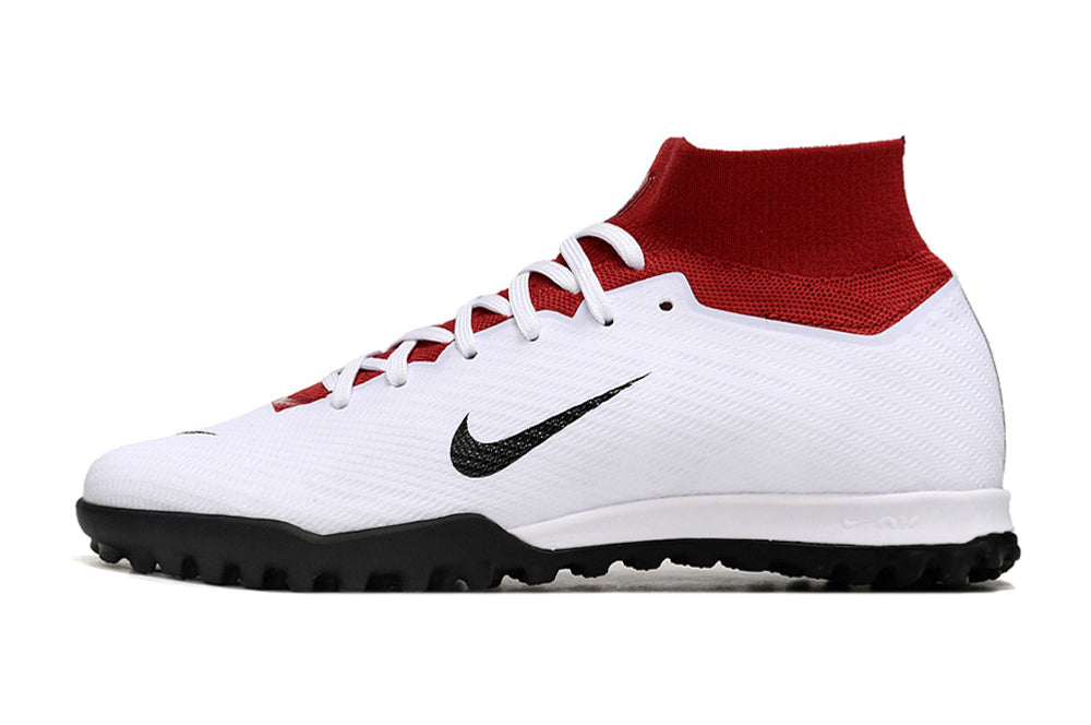 Nike Air Zoom Mercurial Vapor XV Elite TF-White Red 90 H