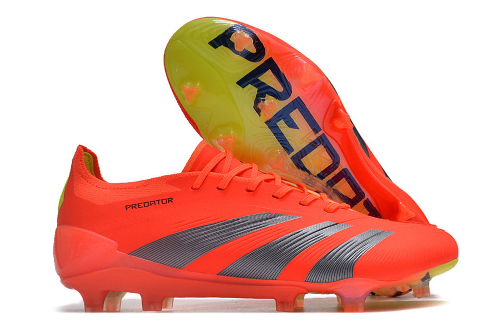 PREDATOR ACCURACY+ FG BOOTS-Red Black