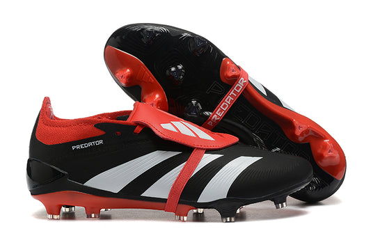 PREDATOR ACCURACY FG BOOTS-BLACK RED 2