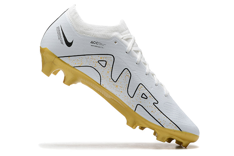Nike Air Zoom Mercurial Vapor XV Elite FG-White&Gold
