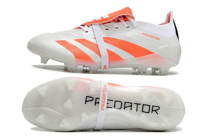 PREDATOR ACCURACY+ FG BOOTS-White  Orange 1