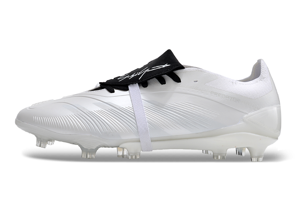 PREDATOR ACCURACY+ FG BOOTS-White Black