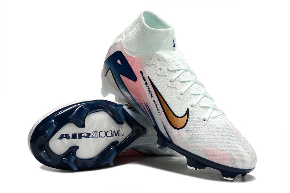 Air Zoom Mercurial Vapor 16 Elite FG-White Dark Blue H