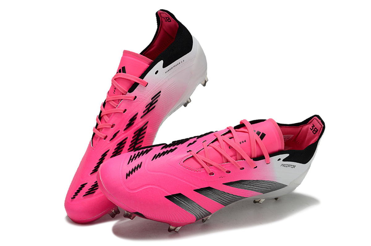 PREDATOR ACCURACY+ FG BOOTS-Pink White