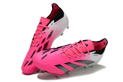 PREDATOR ACCURACY+ FG BOOTS-Pink White