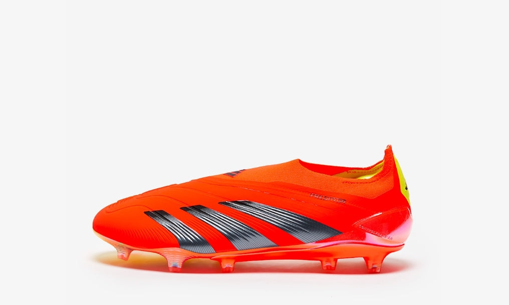 PREDATOR ACCURACY+ FG BOOTS-Black Red