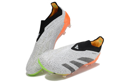 PREDATOR ACCURACY+ FG BOOTS-White Black Orange