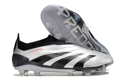 PREDATOR ACCURACY+ FG BOOTS-Silver Black