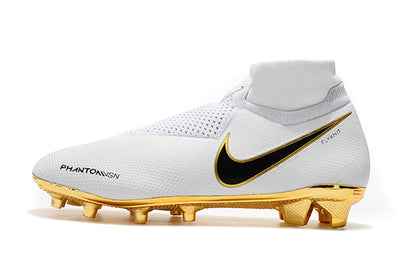 NIke Phantom VSN Shadow Elite DF FG-White & Gold