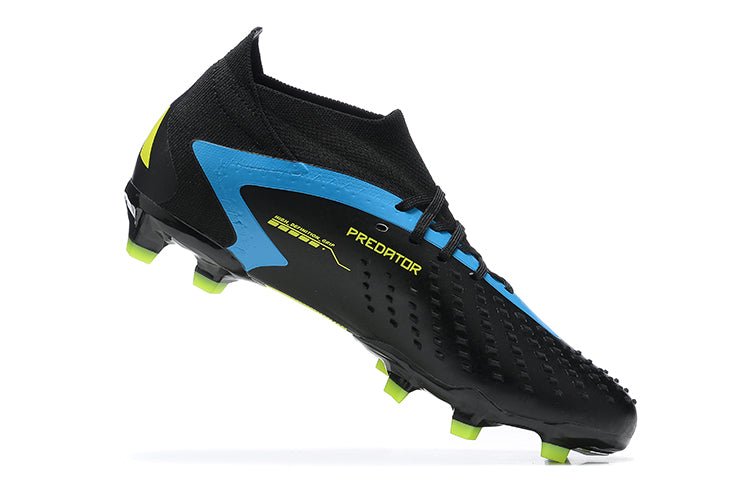 PREDATOR ACCURACY+ FG BOOTS-Black Blue Green