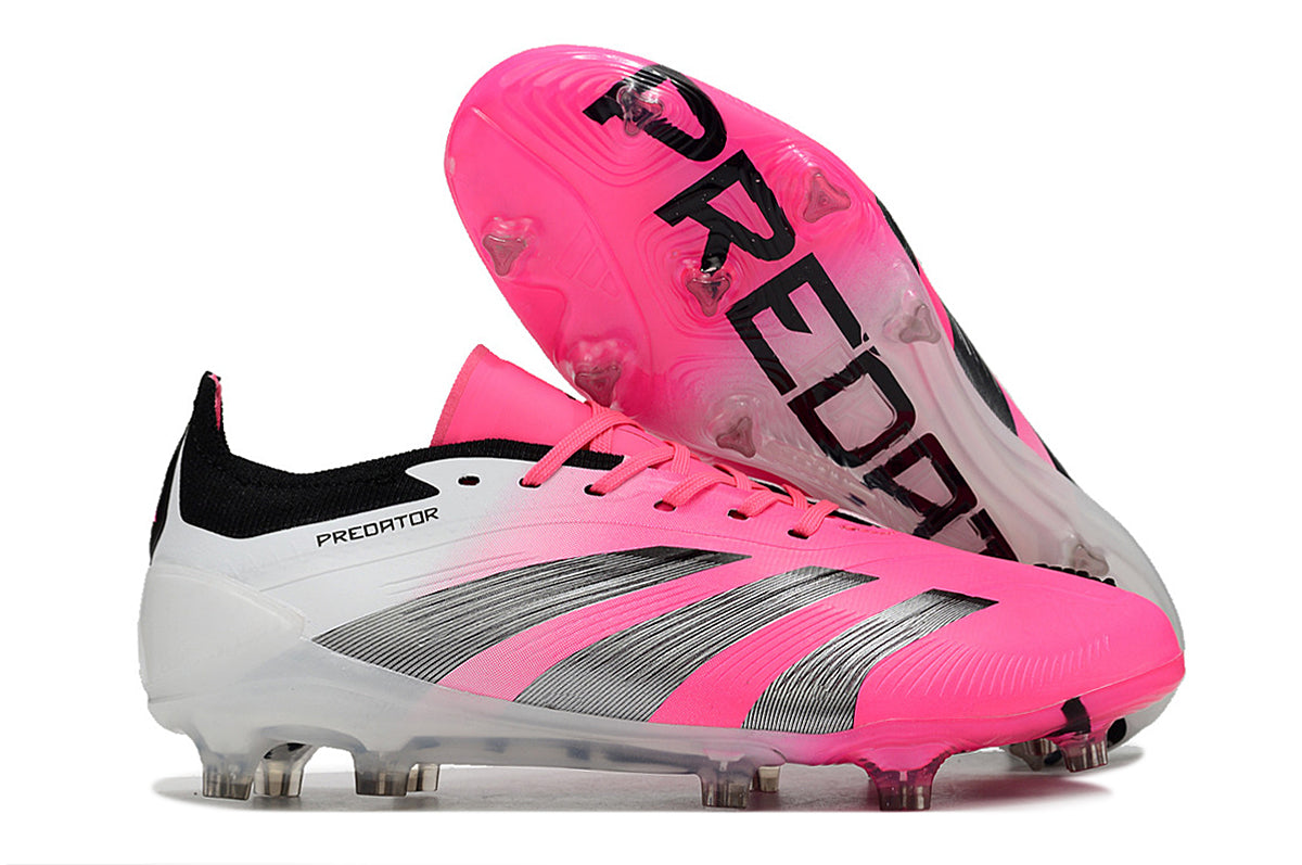 PREDATOR ACCURACY+ FG BOOTS-Pink White