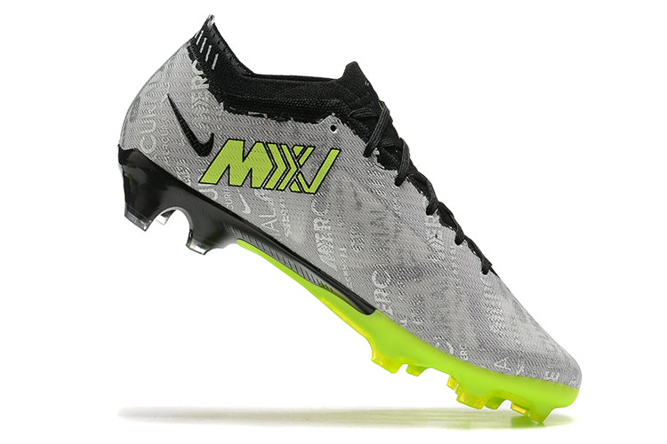Nike Air Zoom Mercurial Vapor XV Elite FG-Silver&Green