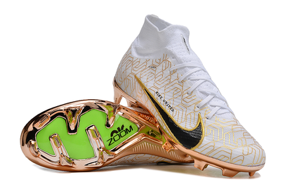 Air Zoom Mercurial Superfly IX Elite FG-White Gold
