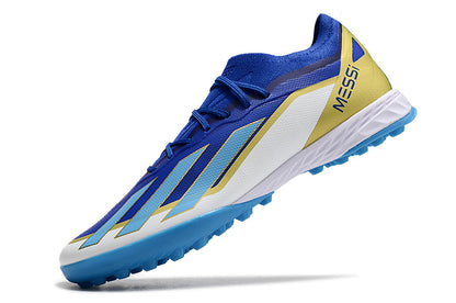 Adidas x23 crazyfast.1 TF-Blue White Gold